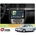 Штатная магнитола Sigma X9232 2+32 Gb Toyota Avensis T250 2 2003-2009 9