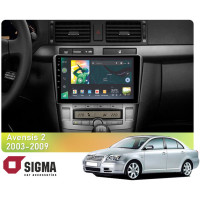 Штатная магнитола Sigma X9232 2+32 Gb Toyota Avensis T250 2 2003-2009 9"