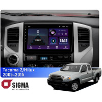 Штатная магнитола Sigma E9232 2+32 Gb Toyota Tacoma 2 N200, Hilux 2005-2015 9"