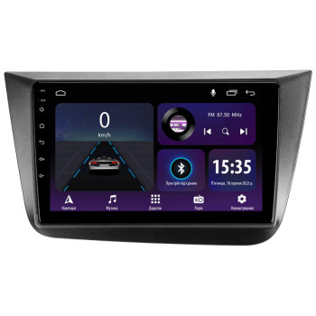 Штатна магнітола Sigma E9232 2+32 Gb Seat Altea 5P (Left hand drive) 2004-2015 9"