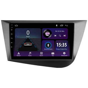 Штатна магнітола Sigma E9232 2+32 Gb Seat Leon 2 2005-2012 (F2) 9"