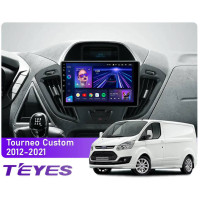 Штатная магнитола Teyes CC3 6+128 Gb Ford Tourneo Custom 1, Transit 2012-2021 (F1) 9"