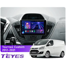 Штатная магнитола Teyes CC3 6+128 Gb Ford Tourneo Custom 1, Transit 2012-2021 (F1) 9"
