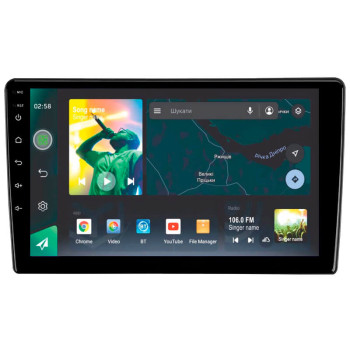 Штатна магнітола Sigma X9464 4+64 Gb Mitsubishi Outlander 1 2002-2008 (F2) 9"