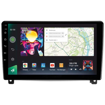 Штатна магнітола Sigma Pro 9464 4+64 Gb Peugeot 407 1 2004-2011 (F2) 9"