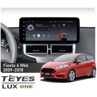 Штатная магнитола Teyes LUX ONE 6+128 Gb Ford Fiesta 6 (Mk6) 2009-2018 (B) 12.3"