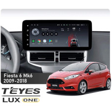 Штатна магнітола Teyes LUX ONE 6+128 Gb Ford Fiesta 6 (Mk6) 2009-2018 (B) 12.3"