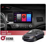 Штатная магнитола Sigma F10216 2+32 Gb Honda Civic 8 FK FN FD 2005-2012 10
