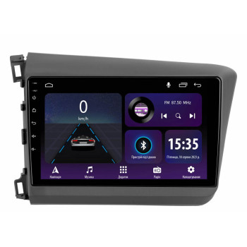 Штатна магнітола Sigma E9232 2+32 Gb Honda Civic 9 FB FK FD 2011-2015 9"