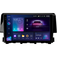 Штатная магнитола Teyes CC3 2k 6+128 Gb Honda Civic 10 FC FK 2015-2020 9"