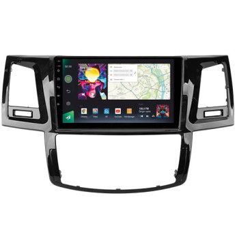 Штатна магнітола Sigma Pro 9464 4+64 Gb Toyota Fortuner 1 AN50 AN60, Hilux Revo/Vigo 2008-2014 (F1) 9"