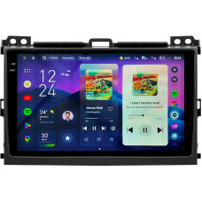 Штатная магнитола Teyes CC4 2k 6+64 Gb Toyota Land Cruiser Prado 120 / Lexus GX470 J120 2002-2009 (F1) (A) 9"