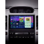 Штатная магнитола Teyes CC4 2k 6+64 Gb Toyota Land Cruiser Prado 120 / Lexus GX470 J120 2002-2009 (F1) (A) 9"