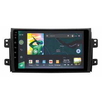 Штатна магнітола Sigma X9464 4+64 Gb Suzuki SX4 1 2006-2014 9"