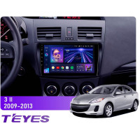 Штатная магнитола Teyes CC3 6+128 Gb 360° Mazda 3 2 2009-2013 9"