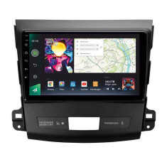 Штатна магнітола Sigma Pro 9464 4+64 Gb Mitsubishi Outlander 2 CW0W 2005-2013 / Citroen C-Crosser 1 2007-2013 / Peugeot 4007 2007-2012 (A) 9"