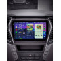 Штатная магнитола Teyes CC4 2k 6+64 Gb Hyundai Santa Fe 3 2013-2016 (B) 9"