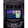 Штатная магнитола Teyes CC4 Pro 2k 12+256 Gb Chevrolet Aveo 2 2011-2015 9"