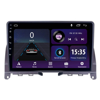 Штатна магнітола Sigma E9232 2+32 Gb Mercedes-Benz C-Class 3 W204 S204 2006-2011 9"