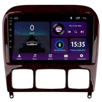 Штатна магнітола Sigma E9232 2+32 Gb Mercedes-Benz S-Class W220 1998-2005 9"