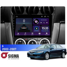 Штатная магнитола Sigma E9232 2+32 Gb Mazda 6 GG 2002-2007 9"