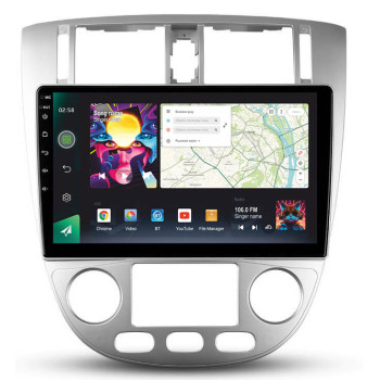 Штатна магнітола Sigma Pro 10464 4+64 Gb Chevrolet Lacetti J200/Buick Excelle Hrv 2004-2013/Daewoo Gentra 2 2013-2015 (F2) 10"