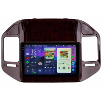 Штатная магнитола Teyes CC4 2k 8+128 Gb Mitsubishi Pajero 3 V70 V60 1999-2006 (brown) 9"