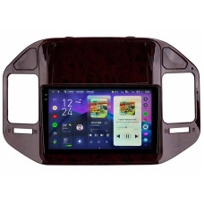 Штатная магнитола Teyes CC4 2k 8+128 Gb Mitsubishi Pajero 3 V70 V60 1999-2006 (brown) 9"