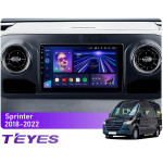 Штатная магнитола Teyes CC3L 4+32 Gb Mercedes-Benz Sprinter 2018-2022 (F1) 10"
