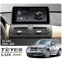 Штатная магнитола Teyes LUX ONE 6+128 Gb BMW X3 E83 CCC 2003-2011 12.3"
