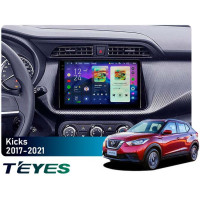Штатная магнитола Teyes CC4 Pro 2k 8+128 Gb Nissan Kicks P15 2017-2021 10"