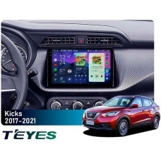 Штатная магнитола Teyes CC4 Pro 2k 8+128 Gb Nissan Kicks P15 2017-2021 10"