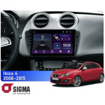 Штатная магнитола Sigma E9232 2+32 Gb Seat Ibiza 6J 2008-2015 9