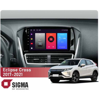 Штатна магнітола Sigma F10216 2+32 Gb Mitsubishi Eclipse Cross 1 2017-2021 (F2) 10"