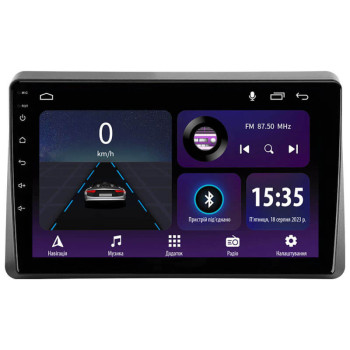 Штатна магнітола Sigma E10232 2+32 Gb Renault Master 2019-2022 10"