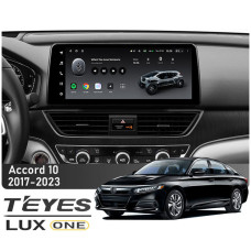 Штатна магнітола Teyes LUX ONE 4+32 Gb Honda Accord 10 CV 2017-2023 (A) 12.3"
