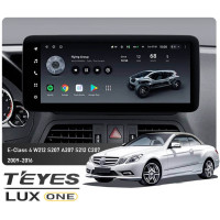 Штатная магнитола Teyes LUX ONE 6+128 Gb Mercedes-Benz E-Class 4 W212 S207 A207 S212 C207 NTG 4.0 2009-2016 (F2) 12.3"