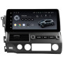 Штатна магнітола Teyes LUX ONE 6+128 Gb Honda Civic 8 FK FN FD 2005-2012 12.3