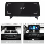 Штатная магнитола AMS BMW X5 E70/X6 E71 2007-2010 Original CCC System 4+64Gb 12.3