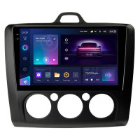 Штатная магнитола Teyes CC3 2k 6+128 Gb Ford Focus 2004-2014 MT AC Black 9"