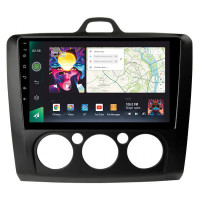 Штатная магнитола Sigma PRO 9464 4+64 Gb Ford Focus 2004-2014 MT AC Black 9"