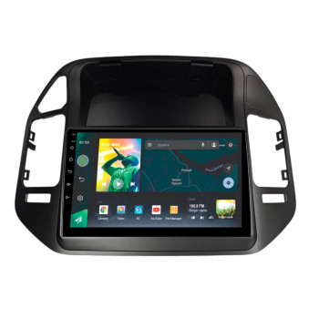 Штатна магнітола Sigma X9464 4+64 Gb Mitsubishi Pajero V73 V70 V60 2004-2011 Black 9"