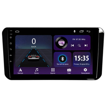 Штатна магнітола Sigma E9232 2+32 Gb Toyota Yaris 2023 UV Black 9"