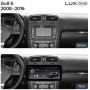 Штатна магнітола Teyes LUX ONE 6+128 Gb Volkswagen Bora, Golf 6, Passat, Scirocco, Sharan, Touran / Skoda Octavia, Fabia 2 (YJ) 2003-2016 12.3