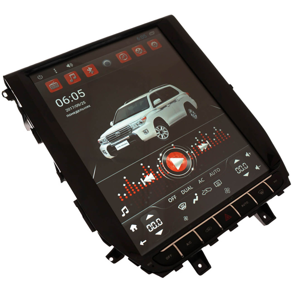 Штатна автомагнітола Sigma TOYOTA LAND CRUISER 200 2016- 12.1 IPS 2GB/32GB Android 7.1 — фото товару