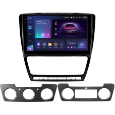 Штатна магнітола Teyes CC3 2k 6+128 Gb 360° Skoda Octavia 2 A5 2008-2013 Black 10"