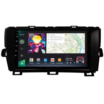 Штатна магнітола Sigma PRO 9464 4+64 Gb Toyota Prius 2010-2015 LHD Black A-MOD 9"