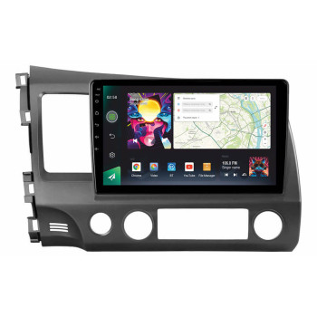Штатна магнітола Sigma Pro 10464 4+64 Gb Honda Civic 8 FK FN FD 2005-2012 10"