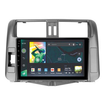 Штатная магнитола Sigma X9464 4+64 Gb Toyota Land Cruiser Prado 150 2009-2013 (A) 9"