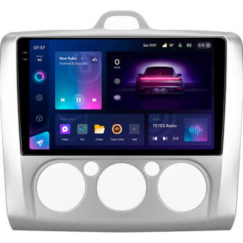 Штатна магнітола Teyes CC3 2k 4+32 Gb Ford Focus 2 (Mk2) 2004-2011 (F1) 9"